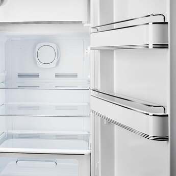 Smeg 50s Retro Style 24" 9.92 cu. ft. Red Top Freezer Refrigerator - Right Hinge - Energy Star — thumbnail 6