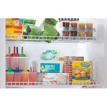 Summit 30" 20.4 cu. ft. White Top Freezer Refrigerator — thumbnail 2