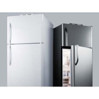 Summit 30" 20.4 cu. ft. White Top Freezer Refrigerator — thumbnail 6