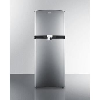 Summit FF1427SSLLF2 26 Inch Freestanding Top Freezer Refrigerator