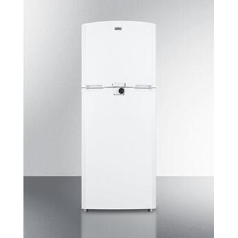 Summit FF1427WLLF2  26 Inch Freestanding Top Freezer Refrigerator