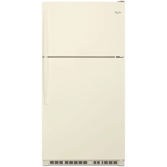 Whirlpool 33" 20.5 cu. ft. Bisque Top Freezer Refrigerator