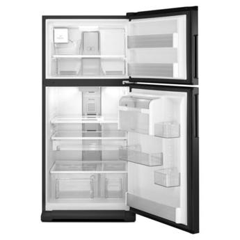 Whirlpool WRT316SFDB 29 Inch Black Freestanding Top Freezer Refrigerator — thumbnail 3
