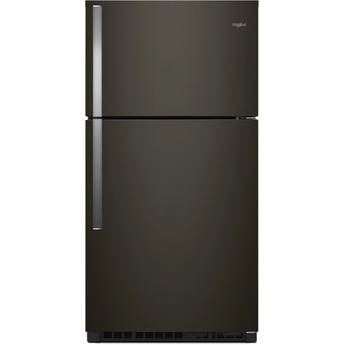 Whirlpool 33" 21 cu. ft. Black Stainless Top Freezer Refrigerator - Energy Star