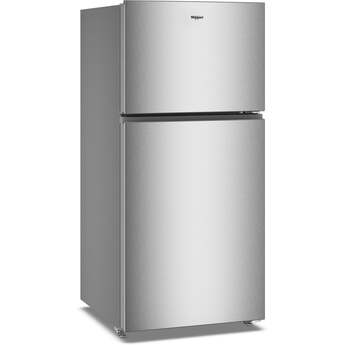 Whirlpool 29.5-inch Wide Top Freezer Refrigerator with Total Coverage Cooling- 19.2 Cu. Ft.: Fingerprint Resistant Stainless Finish — thumbnail 5