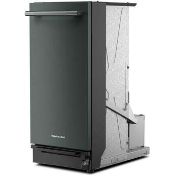 KitchenAid 15 Inch Built-In Trash Compactor with 1.4 cu. ft. Capacity, 1/3 HP, Built-In Odor Management, Solid Pack™ Control, 5:1 Compaction Ratio, Removable Key Start and Under 30-Second Cycle Time: Juniper — thumbnail 12