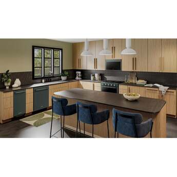 KitchenAid 15 Inch Built-In Trash Compactor with 1.4 cu. ft. Capacity, 1/3 HP, Built-In Odor Management, Solid Pack™ Control, 5:1 Compaction Ratio, Removable Key Start and Under 30-Second Cycle Time: Juniper — thumbnail 3