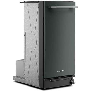 KitchenAid 15 Inch Built-In Trash Compactor with 1.4 cu. ft. Capacity, 1/3 HP, Built-In Odor Management, Solid Pack™ Control, 5:1 Compaction Ratio, Removable Key Start and Under 30-Second Cycle Time: Juniper — thumbnail 8