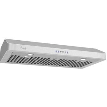 Awoco 30 900 CFM Ducted Under Cabinet Range Hood in Stainless Steel RH-C06-30
