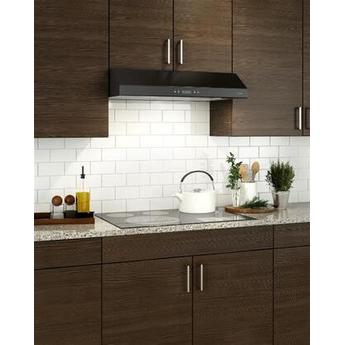 Broan BCDJ136BL Glacier Series 36 Inch Under Cabinet Convertible Hood — thumbnail 4