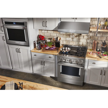 Kitchen Aid KVUC600KSS 30 Inch Pro Style Under Cabinet Ducted Hood — thumbnail 43