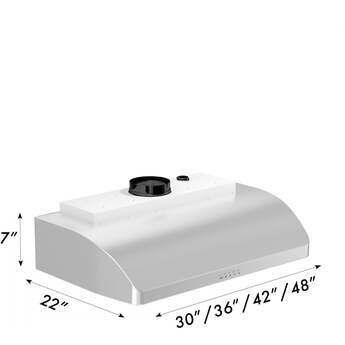 Z Line ZLINE 62548 48 Inch Under Cabinet Ducted Hood — thumbnail 3