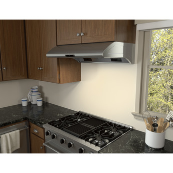 Zephyr AK2142CS Core Series 42 Inch Under Cabinet Typhoon Ducted Hood — thumbnail 5