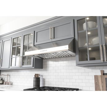 Zephyr AK7300AS Pro Series 30 Inch Under Cabinet Tidal I Convertible Hood — thumbnail 5