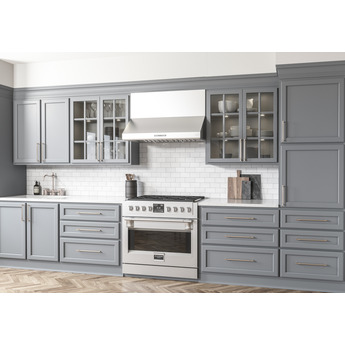 Zephyr AK7336AS Pro Series 36 Inch Under Cabinet Tidal I Convertible Hood — thumbnail 9