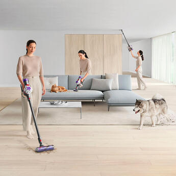 Dyson V8 Cordless Vacuum - Silver/Nickel — thumbnail 4