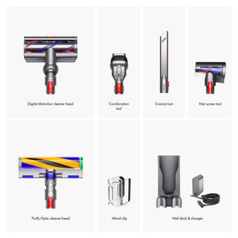 Dyson V15 Detect Cordless Vacuum - Yellow/Nickle — thumbnail 2
