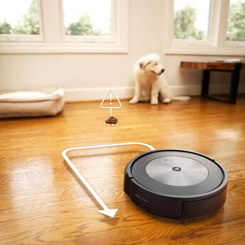 iRobot Roomba j5 Combo Vacuum and Mop Robot Vacuum - Graphite — thumbnail 4