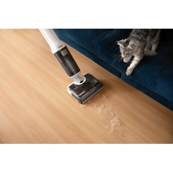 F25 RT 2-in-1 Wet & Dry Vacuum, Dual Water Tank, Self-Cleaning Brush Roll, 194°F Hot Water & Hot Air Drying, 45-Min Runtime, Zero-Tangle & Streak-Free Cleaning – White — thumbnail 8