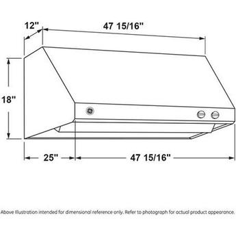 Cafe CV48SSLSS 48 Inch Pro Style Wall Mount Ducted Hood — thumbnail 2