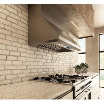 Elica ECL148S3 Pro Series 48 Inch Pro Style Wall Mount Ducted Hood — thumbnail 7