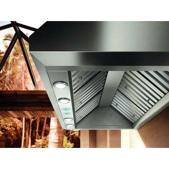 Elica ECP148SS 48 Inch Pro Style Wall Mount Ducted Hood — thumbnail 6