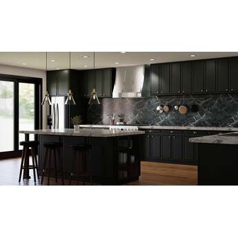 Elica 36 Inch Wall Mount Range Hood with 4 Fan Speeds, Customizable Ventilation Power (Blower Sold Separately), Hush System, Soft LED Lighting, Heat Guard, Easy Mounting System, Grease Collectors, Seamless Look, and Top or Rear Venting Options: Stainless Steel — thumbnail 3