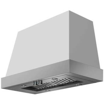 Elica Custom Torino Wall Mount Range Hood With 600 CFM: 36 Inch, White