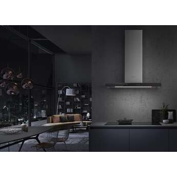 Faber Wall Mount Smart Range Hood with 4-Speed/600 CFM Blower, Electronic Touch Control, Energy-Efficient LED Bar, and Dishwasher-Safe Mesh Filter: 30 Inch, Stainless Steel — thumbnail 4