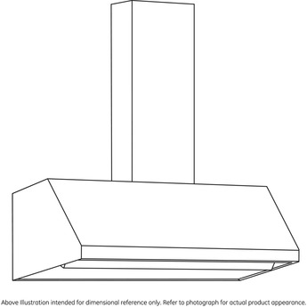GE UVW8364SPSS 36 Inch Hood — thumbnail 8