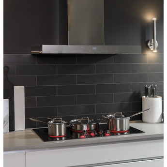 GE UVW9361SLSS Designer Wall Mount Smart Range Hood Stainless Steel — thumbnail 2