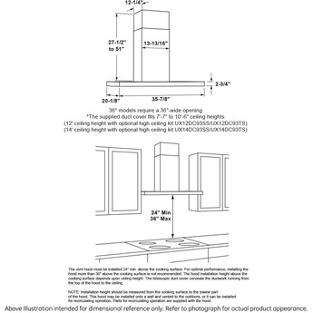 GE UVW9361SLSS Designer Wall Mount Smart Range Hood Stainless Steel — thumbnail 35