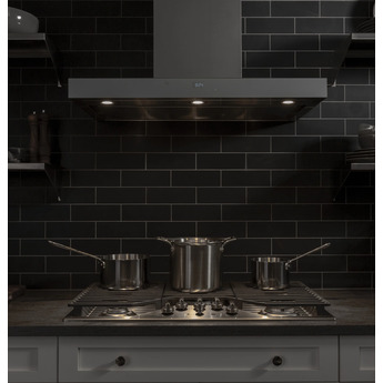 GE UVW9361SLSS Designer Wall Mount Smart Range Hood Stainless Steel — thumbnail 9