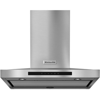 Kitchen Aid KitchenAid 30" Stainless Steel Chimney Style Wall Mount Range Hood - 600 CFM