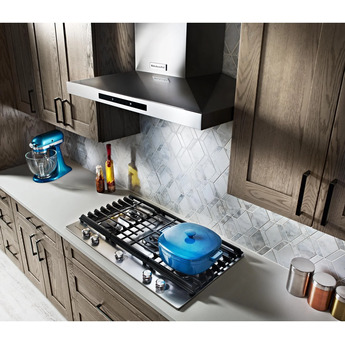 Kitchen Aid KitchenAid 36" Stainless Steel Chimney Style Wall Mount Range Hood - 600 CFM — thumbnail 17