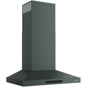 KitchenAid 30 Inch Wall Mount Chimney Hood With 4 Speeds And 400 CFM: Juniper — thumbnail 3