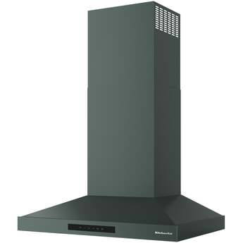 KitchenAid 30 Inch Wall Mount Chimney Hood With 4 Speeds And 400 CFM: Juniper — thumbnail 6