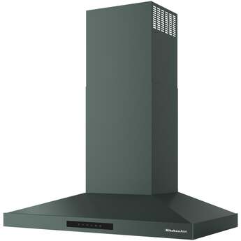 KitchenAid 36 Inch Wall Mount Chimney Hood With 4 Speeds And 400 CFM: Juniper — thumbnail 6