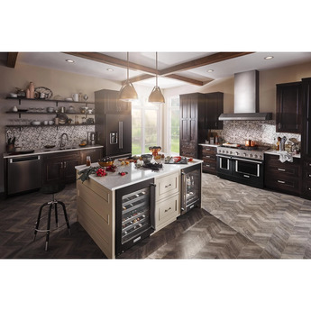 Kitchen Aid KVWC958KSS 48 Inch Pro Style Wall Mount Ducted Hood — thumbnail 10