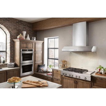 Kitchen Aid KVWC958KSS 48 Inch Pro Style Wall Mount Ducted Hood — thumbnail 15