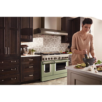 Kitchen Aid KVWC958KSS 48 Inch Pro Style Wall Mount Ducted Hood — thumbnail 17