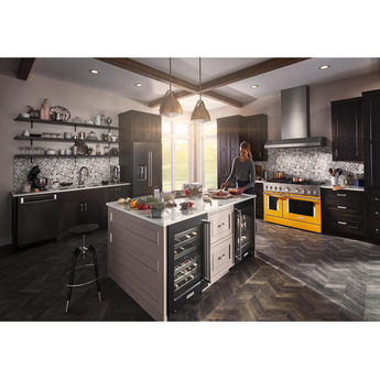 Kitchen Aid KVWC958KSS 48 Inch Pro Style Wall Mount Ducted Hood — thumbnail 21