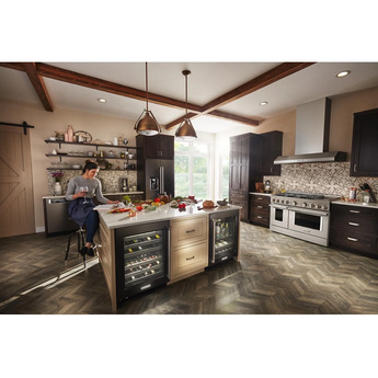 Kitchen Aid KVWC958KSS 48 Inch Pro Style Wall Mount Ducted Hood — thumbnail 22
