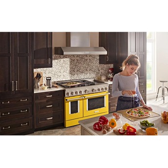 Kitchen Aid KVWC958KSS 48 Inch Pro Style Wall Mount Ducted Hood — thumbnail 33