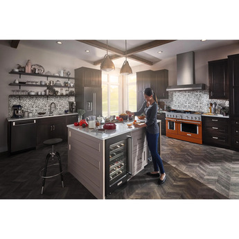 Kitchen Aid KVWC958KSS 48 Inch Pro Style Wall Mount Ducted Hood — thumbnail 42