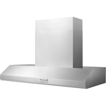 Kitchen Aid KVWC958KSS 48 Inch Pro Style Wall Mount Ducted Hood — thumbnail 48