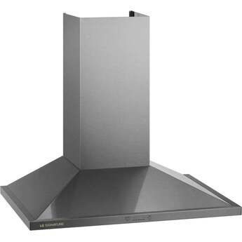 LG LG Signature Chimney Style Wall Hood With 600 CFM, Smart Range And Cooktop Sync: 30 Inch — thumbnail 4