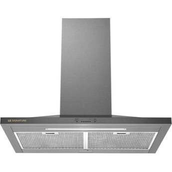 LG LG Signature Chimney Style Wall Hood With 600 CFM, Smart Range And Cooktop Sync: 30 Inch — thumbnail 5