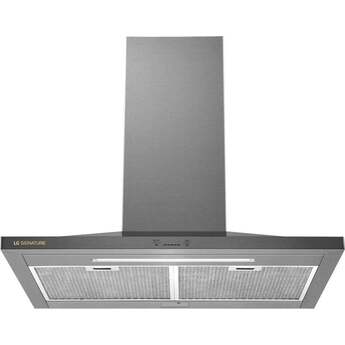 LG LG Signature Chimney Style Wall Hood With 600 CFM, Smart Range And Cooktop Sync: 36 Inch — thumbnail 5
