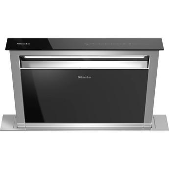 Miele Downdraft Hood with Active AirClean, Backlit Controls, Safety Shut-Off, Dishwasher-Safe Filters and 3 Speeds: Stainless Steel, 30 Inch